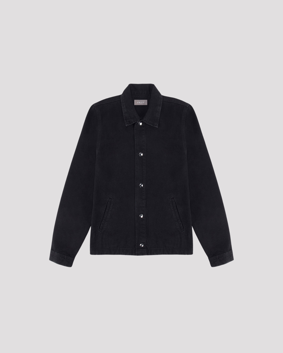Carbon Black Denim Jacket